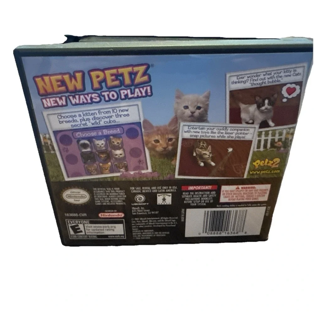 Petz Catz 2 Nintendo DS 2006 Case & Manual Only NO Game